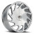 Luxxx Alloys Lux 25 Wheels Rims 22x9 6x135 6x139.7 Chrome 33mm | LUX2522961351397+33E-C