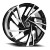 Luxxx Alloys Lux 41 Wheels Rims 22x9 5x112 5x114.3 Gloss Black Machined 31mm | LUX4122951121143+31B-A2