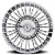 Luxxx Alloys Lux 49 Wheels Rims 22x9 6x120 6x132 Chrome 30mm | LUX492296120132+30N-C