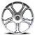 Luxxx Alloys Lux 50 Wheels Rims 22x9 5x112 5x114.3 Hyper Silver 35mm | LUX5022951121143+35B-U
