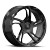 Luxxx Alloys Lux 52 Wheels Rims 18x8.5 5x110 5x114.3 Gloss Black 35mm | LUX52188551101143+35B-A