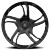 Luxxx Alloys Lux 52 Wheels Rims 22x9 5x115 5x120 Gloss Black 13mm | LUX522295115120+13B-A