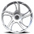Luxxx Alloys Lux 52 Wheels Rims 22x9 6x135 6x139.7 Silver Machined 30mm | LUX5222961351397+30E-F2