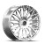 Luxxx Alloys Lux 53 Wheels Rims 20x8.5 5x108 5x114.3 Chrome 35mm | LUX53208551081143+35B-C