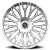 Luxxx Alloys Lux 53 Wheels Rims 20x8.5 5x114.3 5x120 Chrome 35mm | LUX53208551143120+35B-C