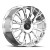 Luxxx Alloys Lux 54 Wheels Rims 20x8.5 5x114.3 5x120 Chrome 35mm | LUX54208551143120+35B-C