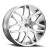 Luxxx Alloys Lux 7 Wheels Rims 18x8.5 5x108 5x114.3 Chrome 35mm | LUX718855108114+35B-C