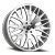 Lux Le 7 Wheels Rims 22x9 5x114.3 Silver Machined 30mm | LUXLE72295114.3+30B-F2