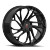 Venom 52 Wheels Rims 17x8 5x114.3 Gloss Black 35mm | VEN521785114+35B-A