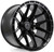 Arena A114 Battle Wheels Rims 17x9 6x139.7 Satin Black -12mm | A114179084N01201
