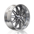 Corsart R510 Alcatraz Wheels Rims 20x8.5 5x127 Gloss Brushed W/ Diamond Cut Lip 6mm | R510208573500