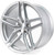 Select S101 Shadow Wheels Rims 19x8.5 5x114.3 Brushed Gloss Silver 35mm | S101198565P3509