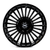 Select S103 Bristol Wheels Rims 22x9 5x112 5x114.3 Gloss Black 20mm | S103229014P2002