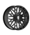 Kg1 Trident Wheels Rims 22x8.5 5x115 Gloss Black 15mm | KL0142285551571GB
