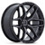 Fuel Flux D854 Gloss Black W/ Brushed Face & Dark Tint Wheels Rims 22x10 6x135 Black -18mm | EC FC854BT22106318N