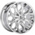 RBP Tribute Chrome Wheels Rims 20x10 Blank Custom Drilled Chrome -12mm | EC 88R-2010-00-12C