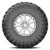 Prinx Hicountry M/T Hm1 285/70R17 White Letter Tires | 9285251206