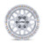 Kmc Km549 Grs Wheels Rims 17x8.5 5x150 Gloss Silver W/ Machined Face 0mm | KM54978558400