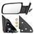 Spec-D Left Side Mirror | SPE SD-GM1320122