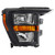 Spec-D Black Headlight with Clear Lens and Amber Reflector | SPE 2LH-F15021JM-R-RO