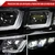 Spec-D Gloss Black LED Projector Headlight with Clear Lens | SPE LHE-MST15GB-SQ-SY