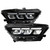 Spec-D Gloss Black LED Projector Headlight with Clear Lens | SPE LHE-MST15GB-SQ-SY