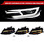 Spec-D Gloss Black LED Projectory Headlight with Smoked Lens | SPE LHP-CMR16G-SQ-TM