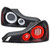 Spec-D Full LED Tail Light with Black Housing and Clear Lens | SPE LT-G37082JMLED-SQ-RS