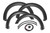 Rough Country Fender Flares -  Sport -  M7 Carbonized Gray -  Ford F-150 2WD/4WD (2021-2024) | DHTP S-F20911A-M7