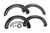 Rough Country Fender Flares - Defender - N1 Blue Jeans - Ford F-250/F-350 Super Duty (17-22) | DHTP A-F21112-N1
