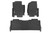 Rough Country Flex-Fit Floor Mats - Front and Rear - Ford F-250/F-350 Super Duty (17-24) | DHTP FF-51712