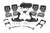 Rough Country Chevrolet LED Fog Light Kit - Black Series w/ White DRL (07-13 Silverado 1500) | DHTP 70762DRL