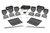 Rough Country LED Light - Fog Mount - Triple 2 Inch Black Pair - White DRL - Ford Bronco (21-23) | DHTP 51087