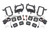 Rough Country LED Light - Fog Mount - Dual 2 Inch Black Pairs - Spot/Flood - Ford F-150 (15-17) | DHTP 70865
