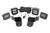 Rough Country LED Light - Cage Mount - 2 Inch Black Pair - Spot - Polaris General (16-22)/General 4 (17-22) | DHTP 93022