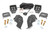 Rough Country LED Light - Cage Mount - 2 Inch Black Pair - White DRL - Honda Talon (19-21) | DHTP 92034