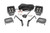 Rough Country LED Light - Ditch Mount - 2 Inch -  Black Pair - White DRL - Chevy 1500 (2007-2013) | DHTP 71060