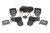 Rough Country LED Light - Cage Mount - 2 Inch Black Pair - Amber DRL - Polaris General (16-22) | DHTP 93024