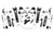 Rough Country 6 Inch Lift Kit - Gas - Radius Arm - C/O Vertex - Ford Super Duty (08-10) | DHTP 53959