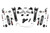 Rough Country 6 Inch Lift Kit - Diesel - Radius Arm - C/O Vertex - Ford Super Duty (11-14) | DHTP 54159