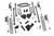 Rough Country 6 Inch Lift Kit - Gas - 4 Link - OVLD - Vertex - Ford Super Duty (05-07) | DHTP 58150