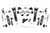 Rough Country 6 Inch Lift Kit - Diesel - Radius Arm - C/O Vertex - Ford Super Duty (15-16) | DHTP 54259