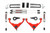 Rough Country 3 Inch Lift Kit - FT Code - V2 - Chevy/GMC 2500HD (01-10) | DHTP 859670RED