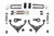 Rough Country 3 Inch Lift Kit - FT Code - V2 - Chevy/GMC 2500HD (01-10) | DHTP 859670
