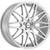 Shift Formula H32 Brushed Face Silver Wheels Rims 20x8.5 5x112  35mm | EC H32051235BFS