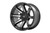 Rough Country 81 Series Wheels Rims 20x9 8x180 Semi Gloss Black W/ Machined Spokes 0mm | 81200906M