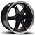 Avid.1 Av-06 Wheels Rims 18x8.5 5x114.3 Gloss Black W/ Polished Lip 35mm | AV0618855H35GBL