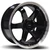 Avid.1 Av-06 Wheels Rims 18x9.5 5x114.3 Gloss Black W/ Polished Lip 38mm | AV0618955H38GBL