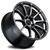 Avid.1 Av-27 Wheels Rims 18x9.5 5x114.3 Hyper Black 38mm | AV2718955H38HB