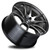 Avid.1 Av-32 Wheels Rims 17x8 5x114.3 Hyper Black 35mm | AV3217805H35HB